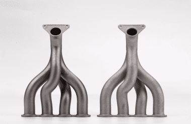 3D-gedruckter Metallverteiler mit komplexen internen Kanälen